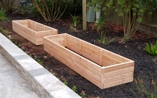 Custom Raised Garden Bed in Houston | Joseph's Woodwork Co.