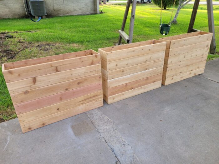 barrier planter box