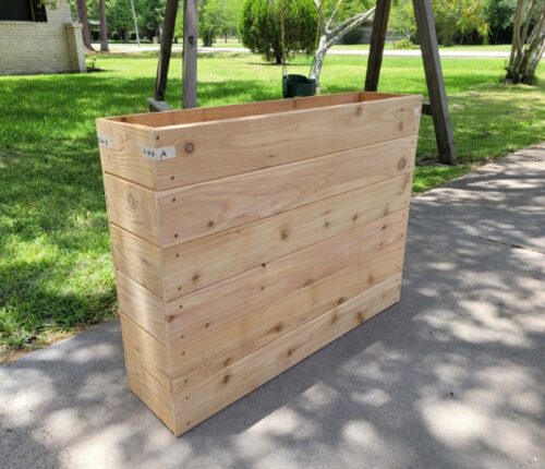 barrier planter box